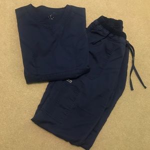 Cherokee Workwear Navy Scrubs XS